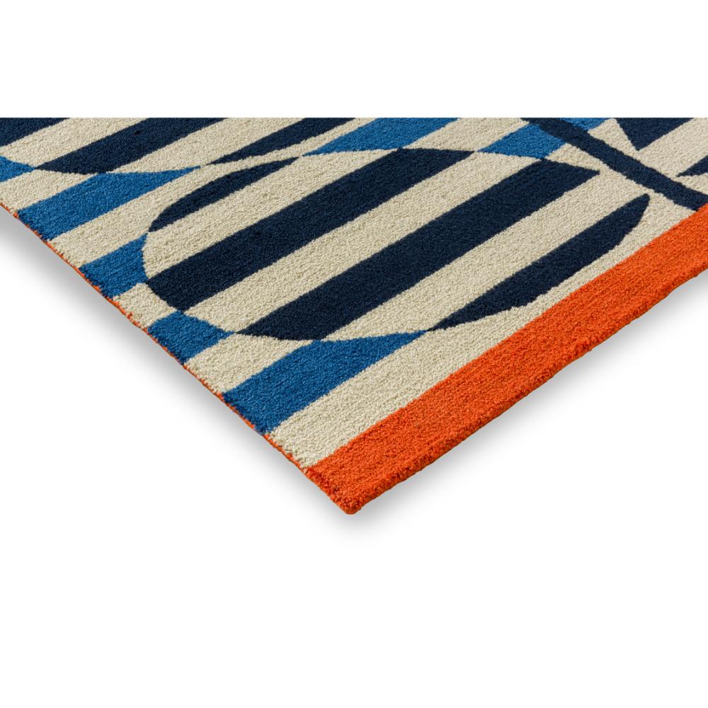 Orla Kiely Stripy Stem Outdoor Rug Azure