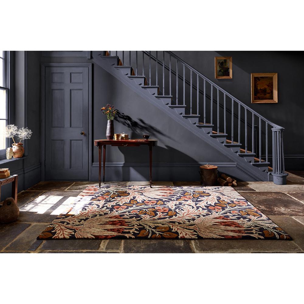 Morris & Co Artichoke Rug amber