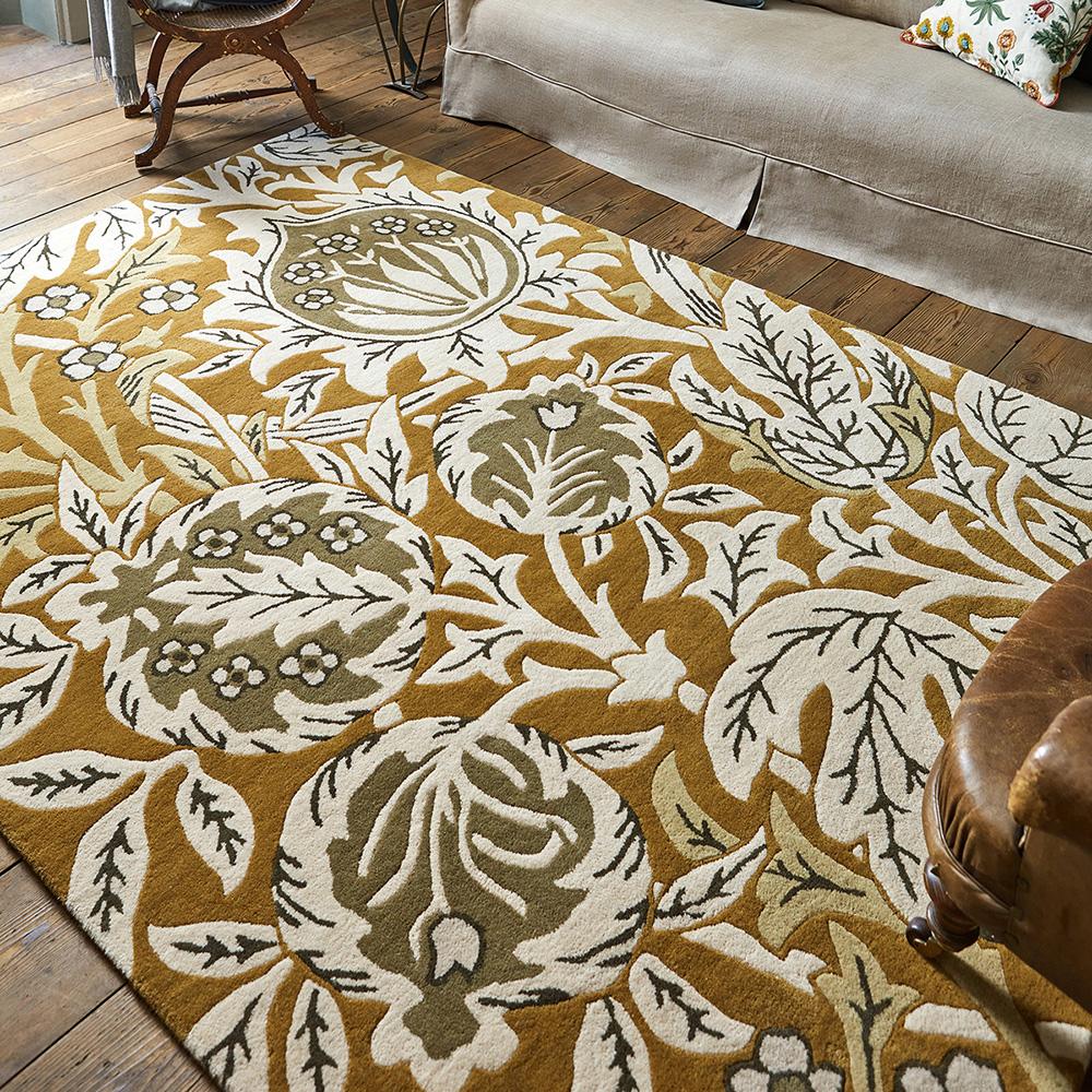 Morris & Co Elmcote Rug Gold