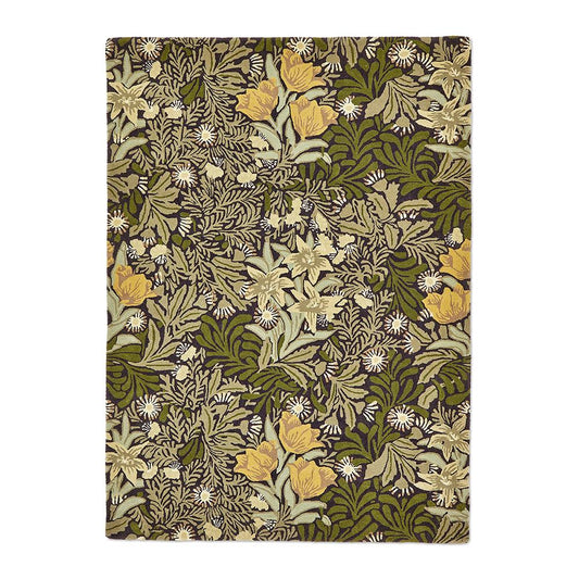 Morris & Co Bower Rug Twining Vine Green