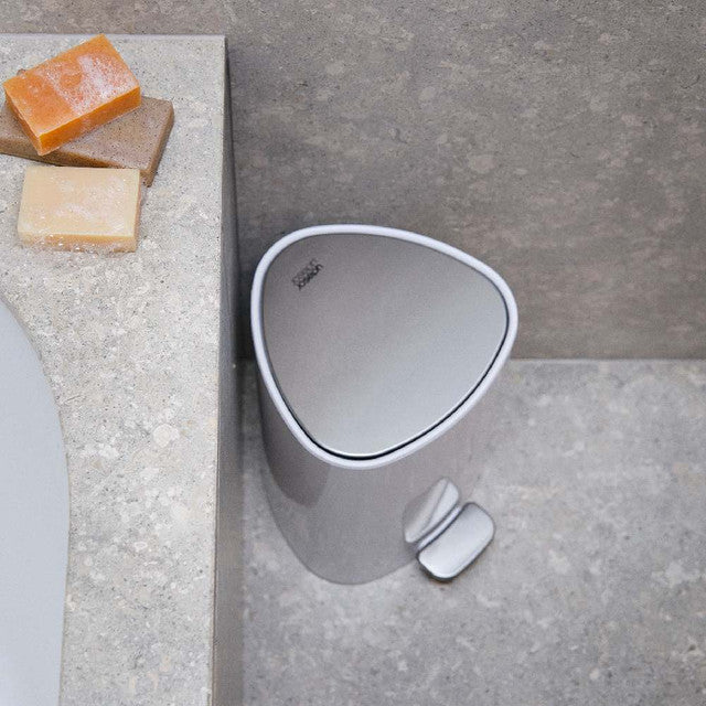 Joseph Joseph EasyStore 5L Bathroom Bin Gloss White