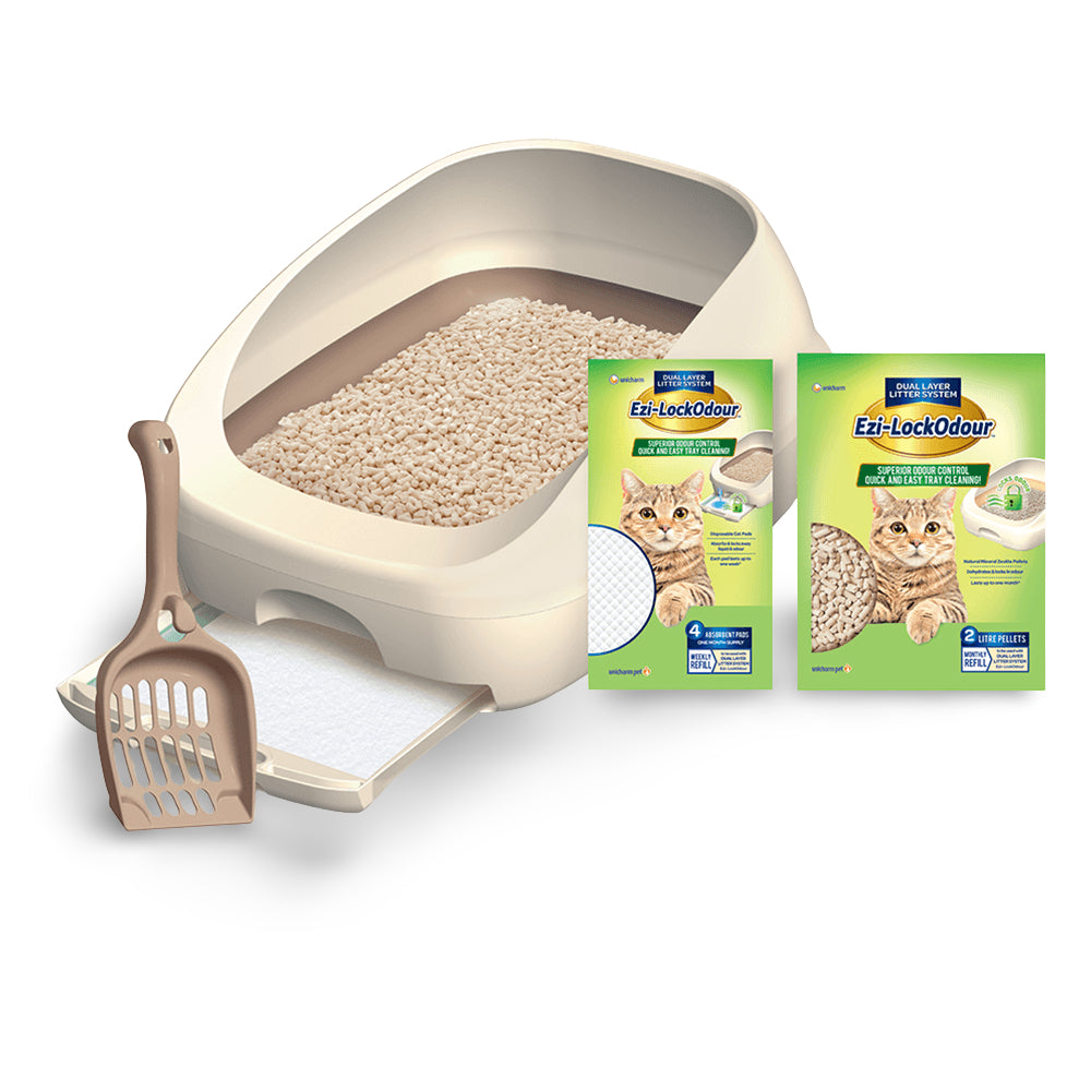 Ezi-LockOdour Dual Layer Cat Litter System