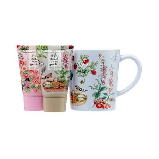 Heathcote & Ivory In The Garden Tea Break Ceramic Mug & Hand Essentials