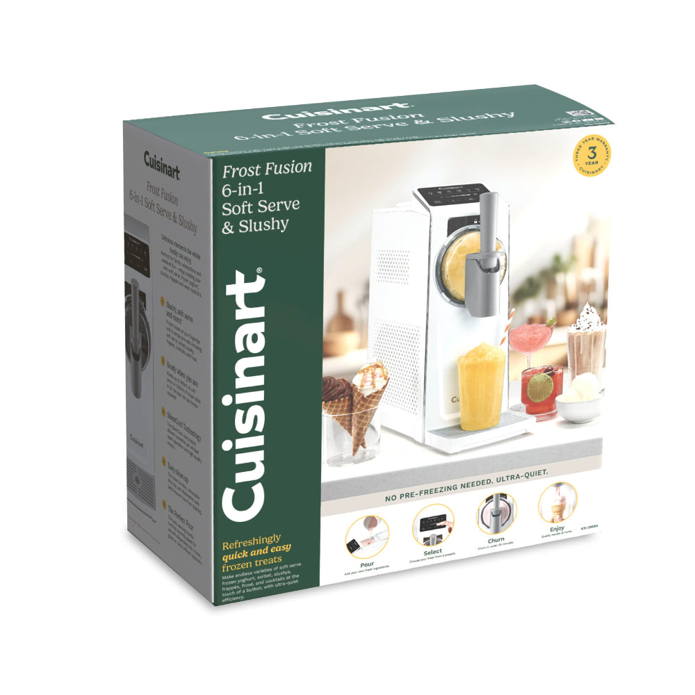 Cuisinart Frost Fusion 6 In 1 Slushy & Soft Serve Maker