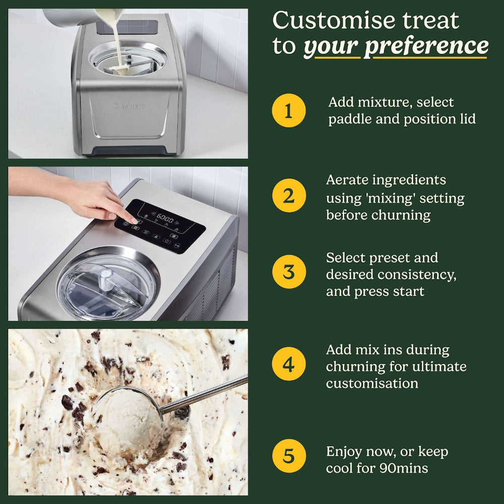 Cuisinart Freeze Ease Pro Ice Cream & Gelato Maker