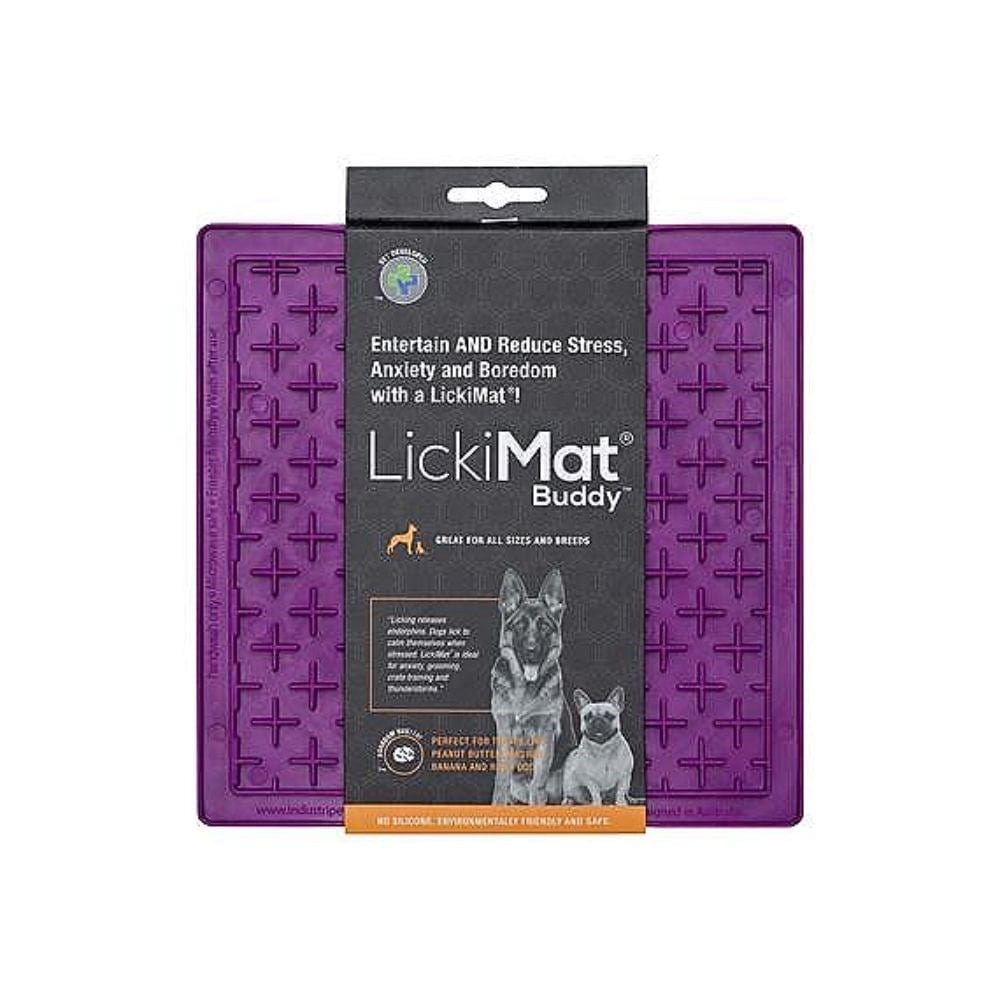 Lickimat Buddy Slow Feeder Mat for Dogs Turquoise