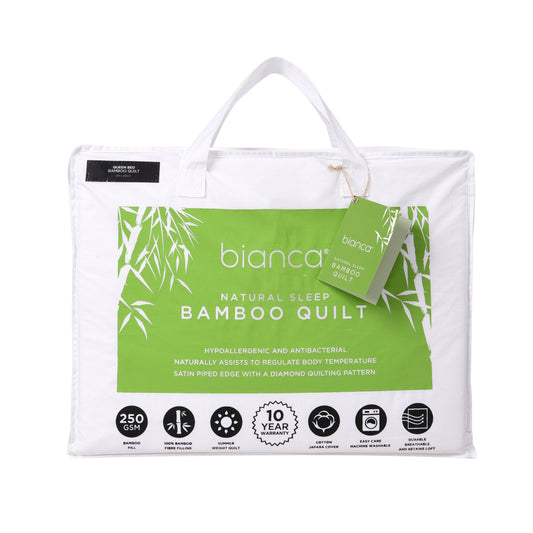 Bianca Natural Sleep Bamboo Quilt