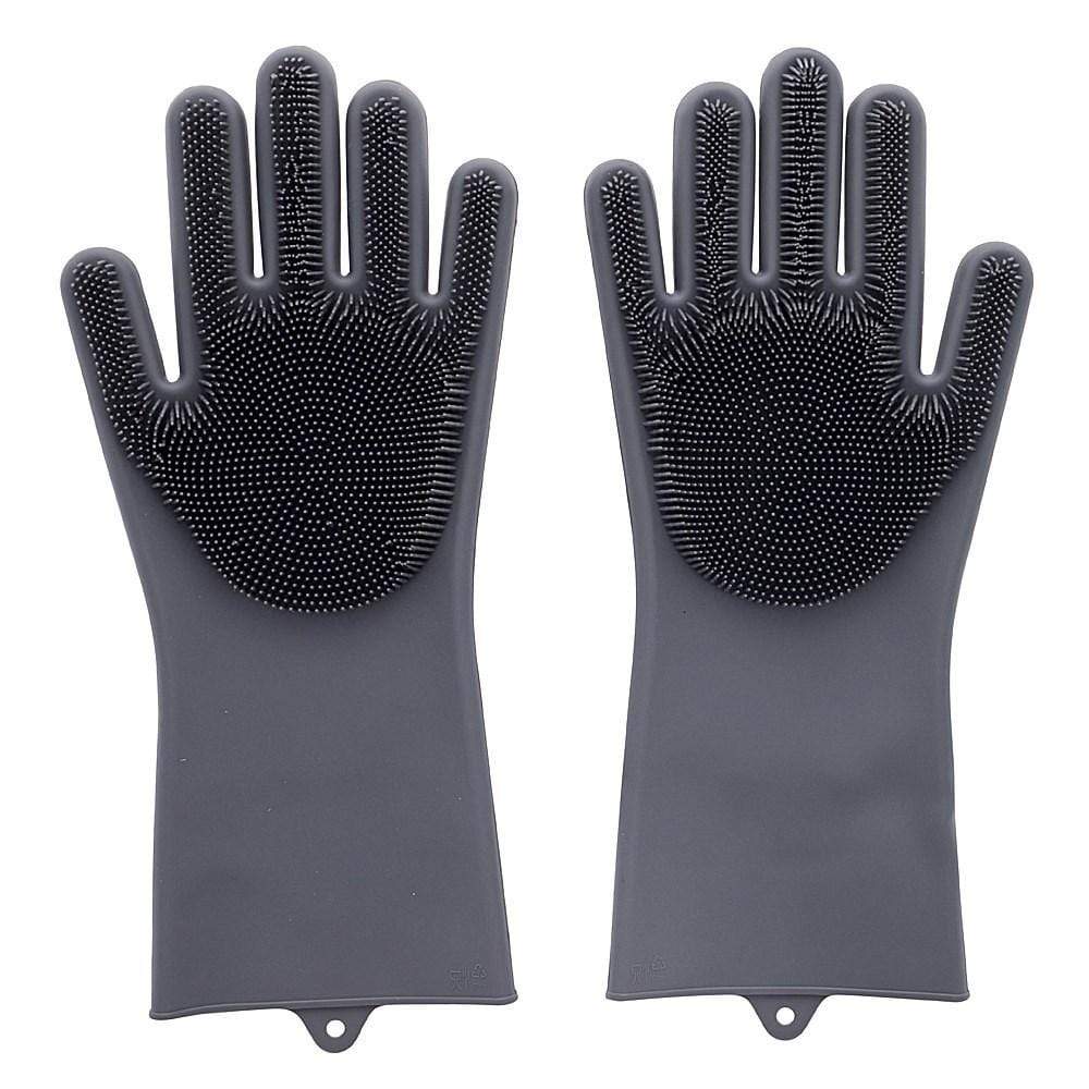 Scruba-Dub Antibacterial Silicone Cleaning Gloves