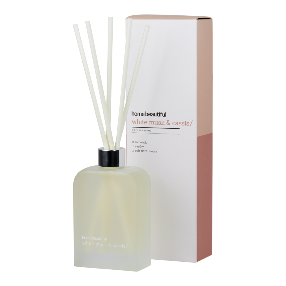 Home Beautiful Diffuser White Musk and Cassis