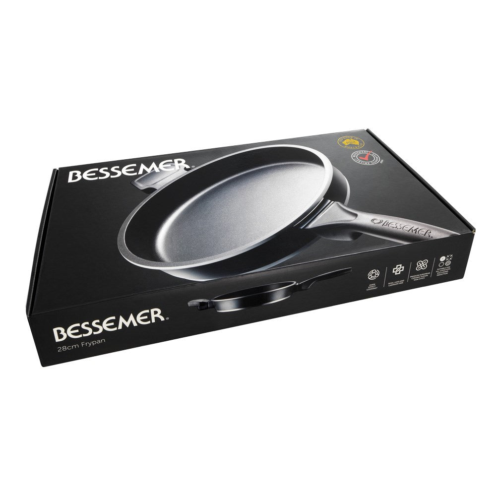 Bessemer Non Stick Frypan 28cm Black