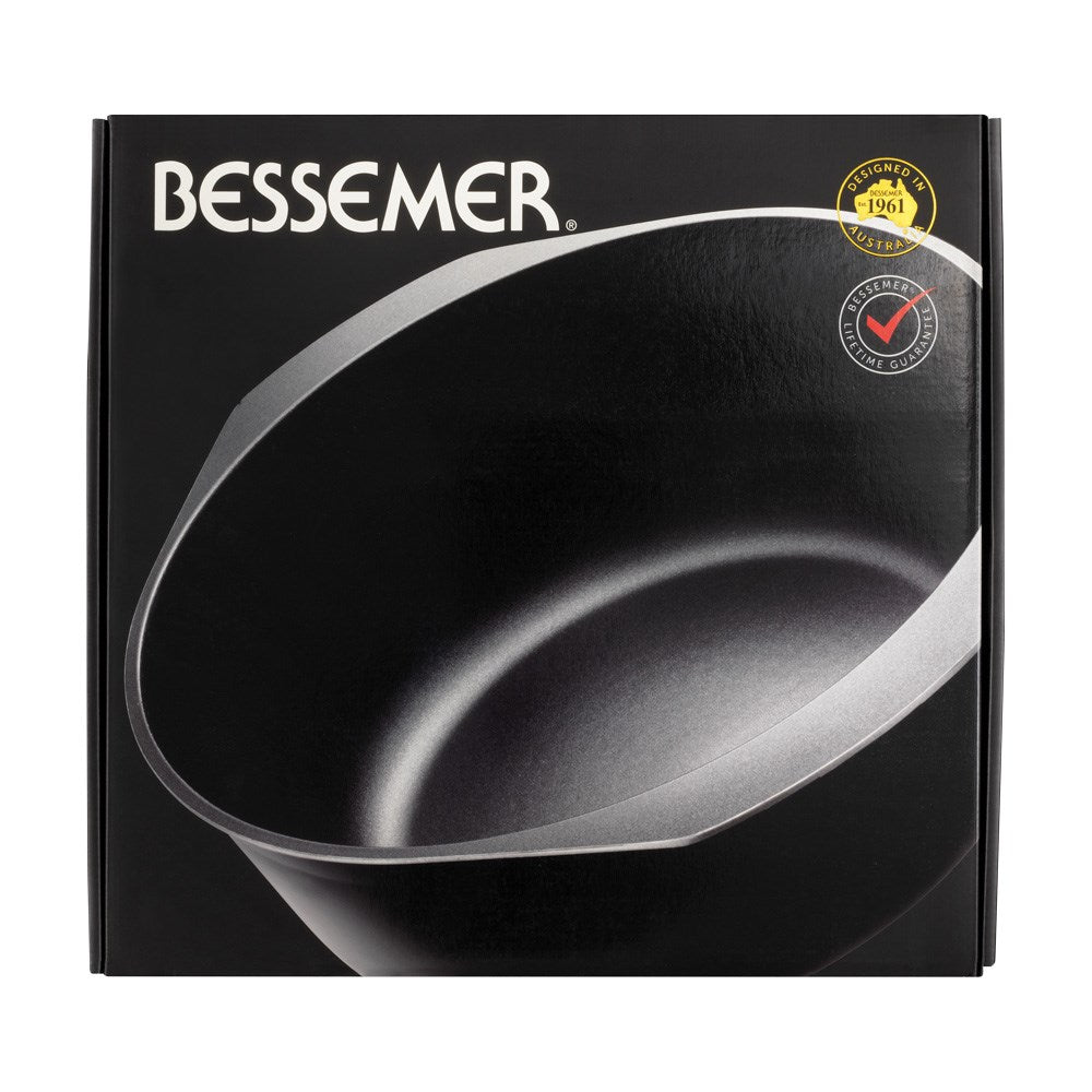 Bessemer Non Stick Casserole 37cm Black