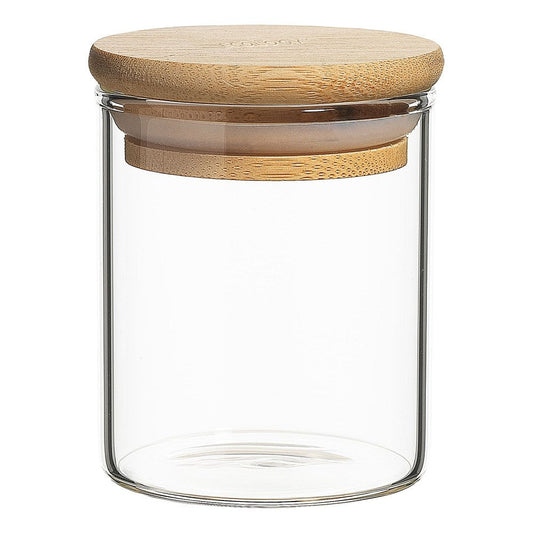 Ecology Pantry Round Glass Spice Jar Set of 6