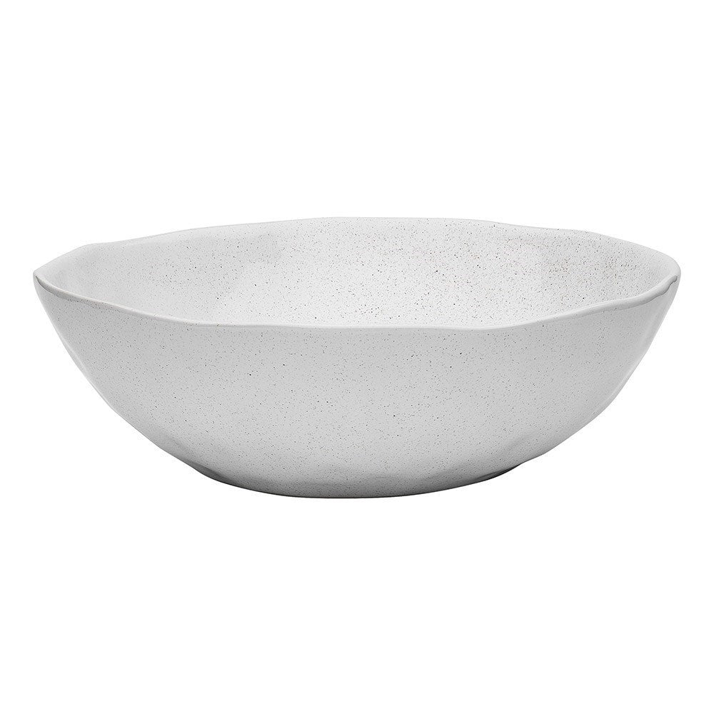 Ecology Speckle Stoneware Serving Bowl 27cm Milk