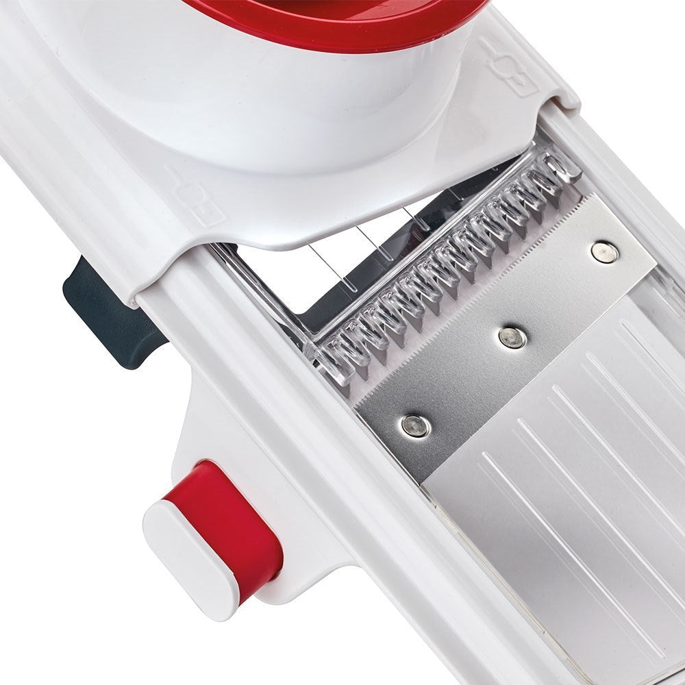 Zyliss Easy Control Stainless Steel & Plastic Handheld Slicer 36 x 13 x 8cm White