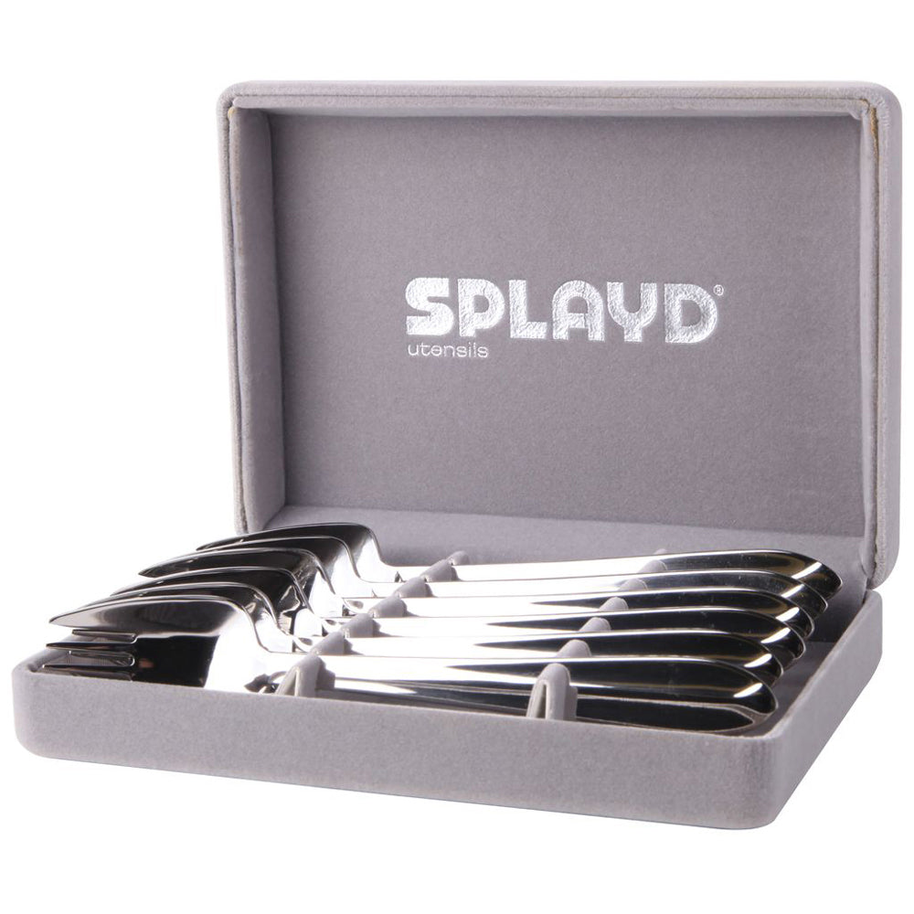 Splayd Luxury Stainless Steel Mini 6 Piece Cutlery Box Set