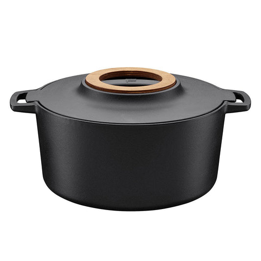 Fiskars Norden Cast Iron Non-Stick Casserole 6L