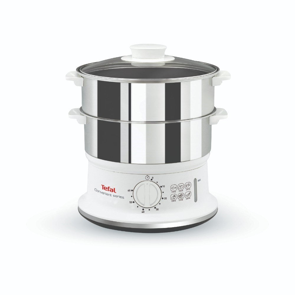 Tefal VC1451 Convenient Series Stainless Steel Steamer White