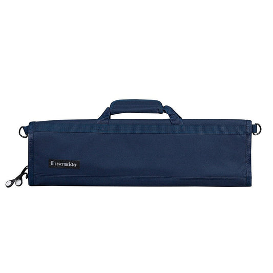 Messermeister Navy 8 Pocket Padded Knife Roll