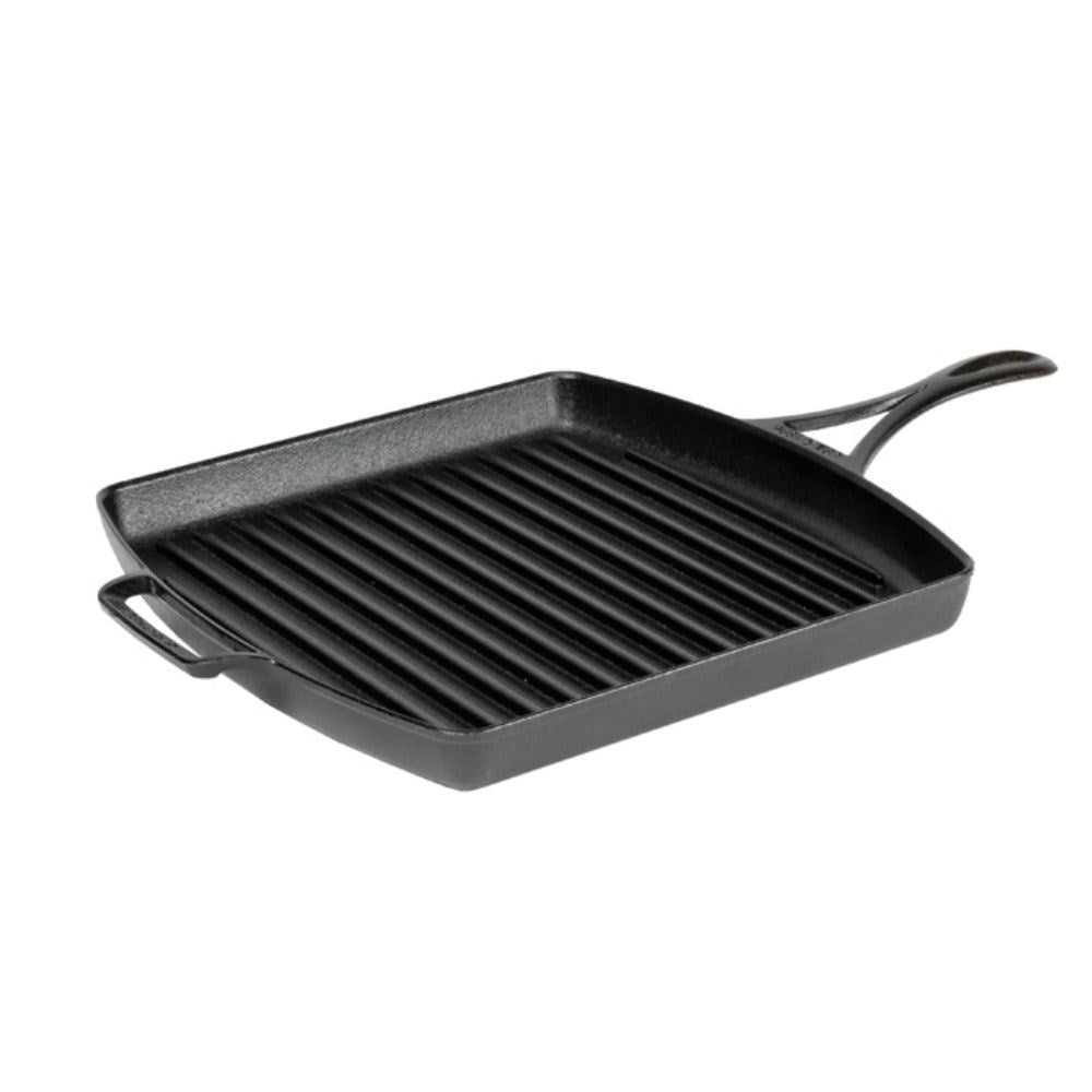 Lodge Blacklock Cast Iron Square Grill Pan 30cm