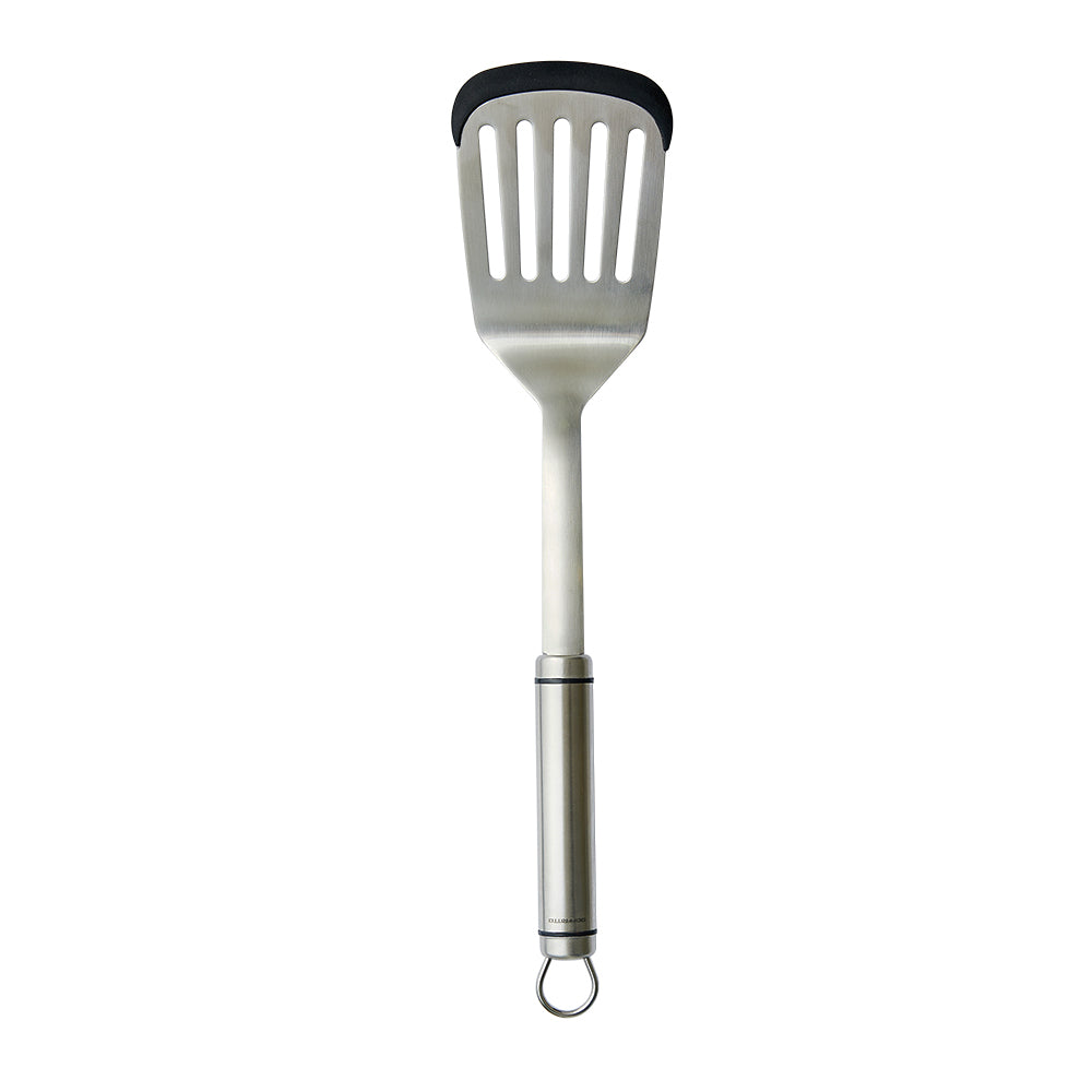 Soffritto A Series Stainless Steel Spatula with Silicone Rim