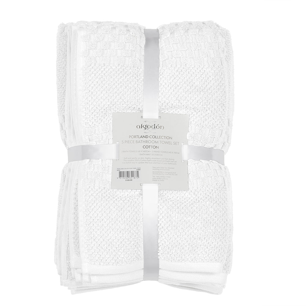 Algodon Portland 8 Piece Towel Set