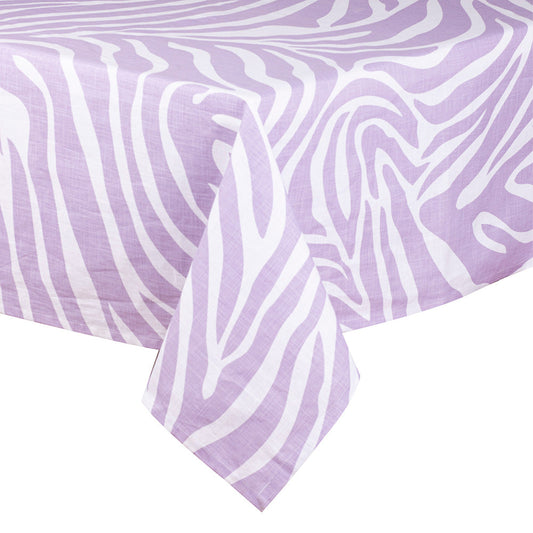 Ladelle Zebby Tablecloth Lilac