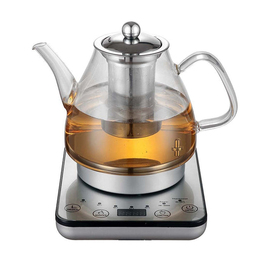 Healthy Choice Digital Glass Kettle with Tea Infuser