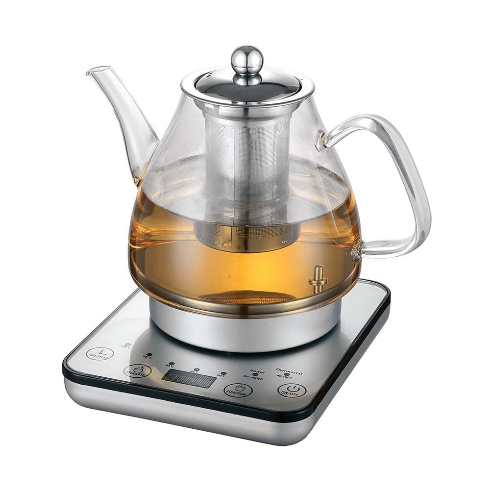 Healthy Choice Digital Glass Kettle with Tea Infuser