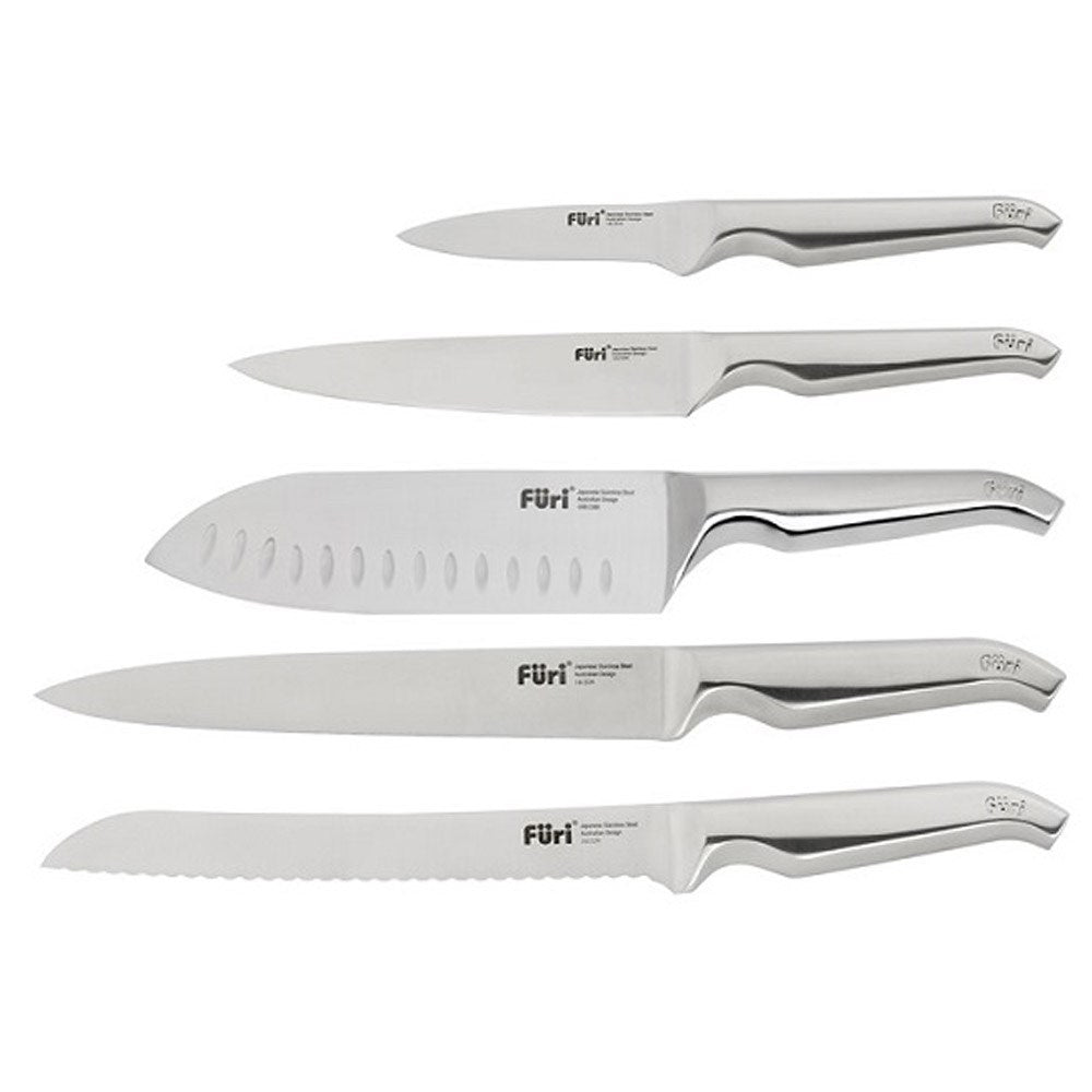 Furi Pro Vault Block Knife Set 6 Piece