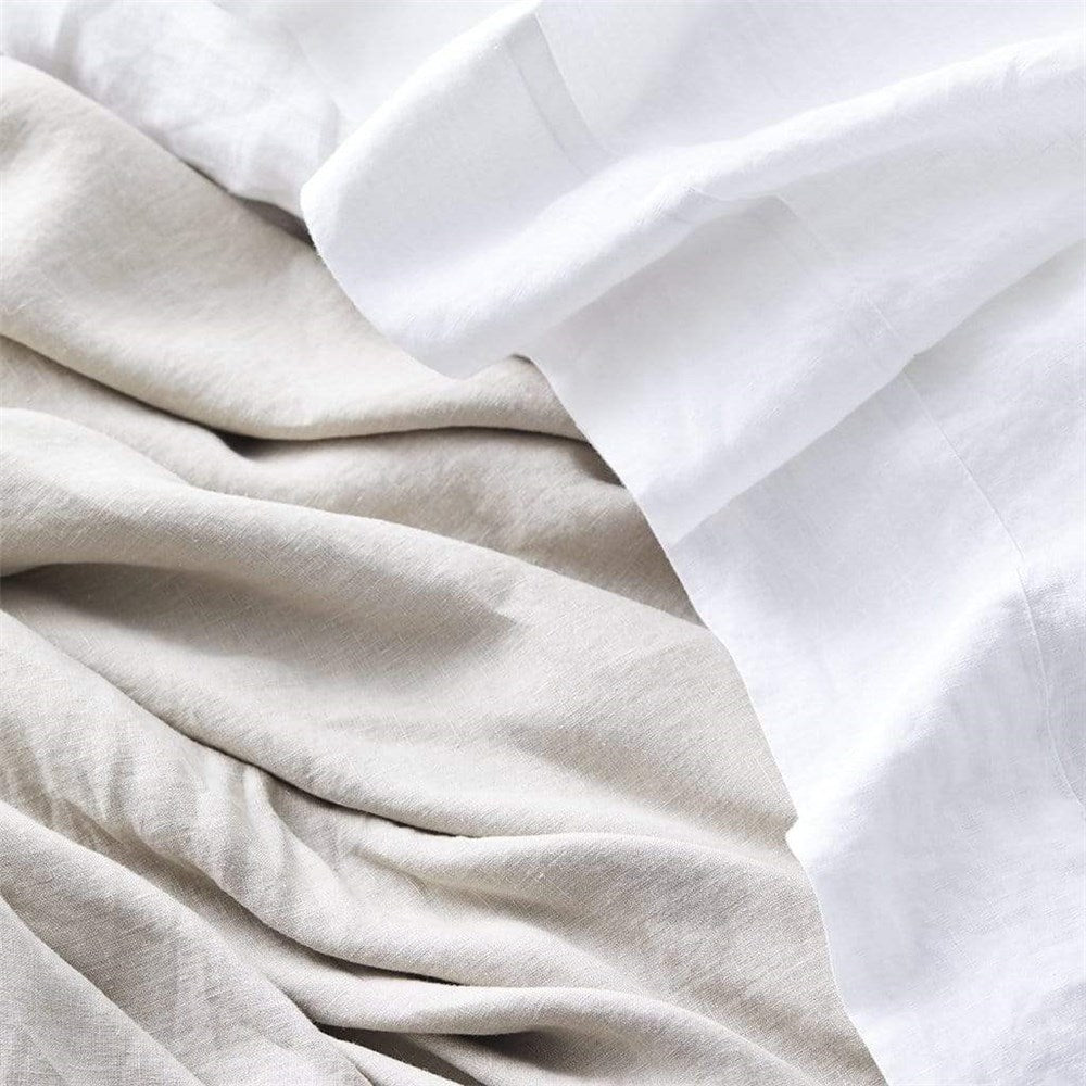 Pure European Linen Fitted Sheet