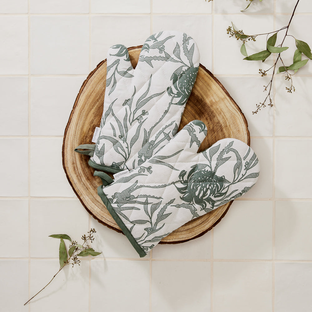 Botanical Oven Gloves