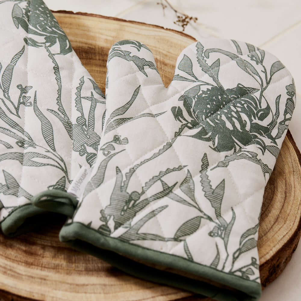 Botanical Oven Gloves