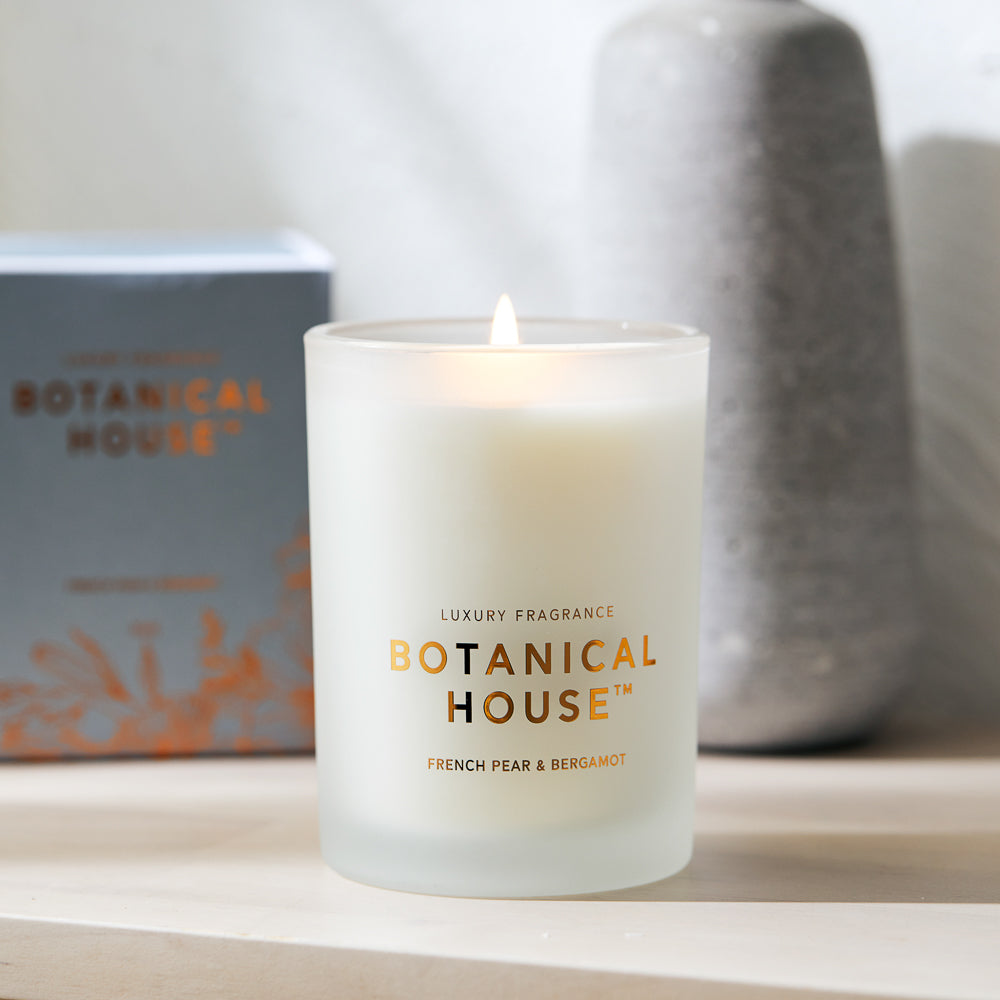 Botanical House Candle French Pear & Bergamot