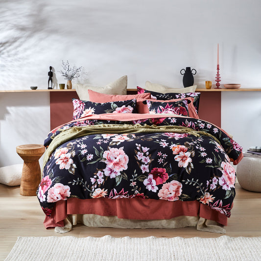 Ebony Quilt Cover Set
