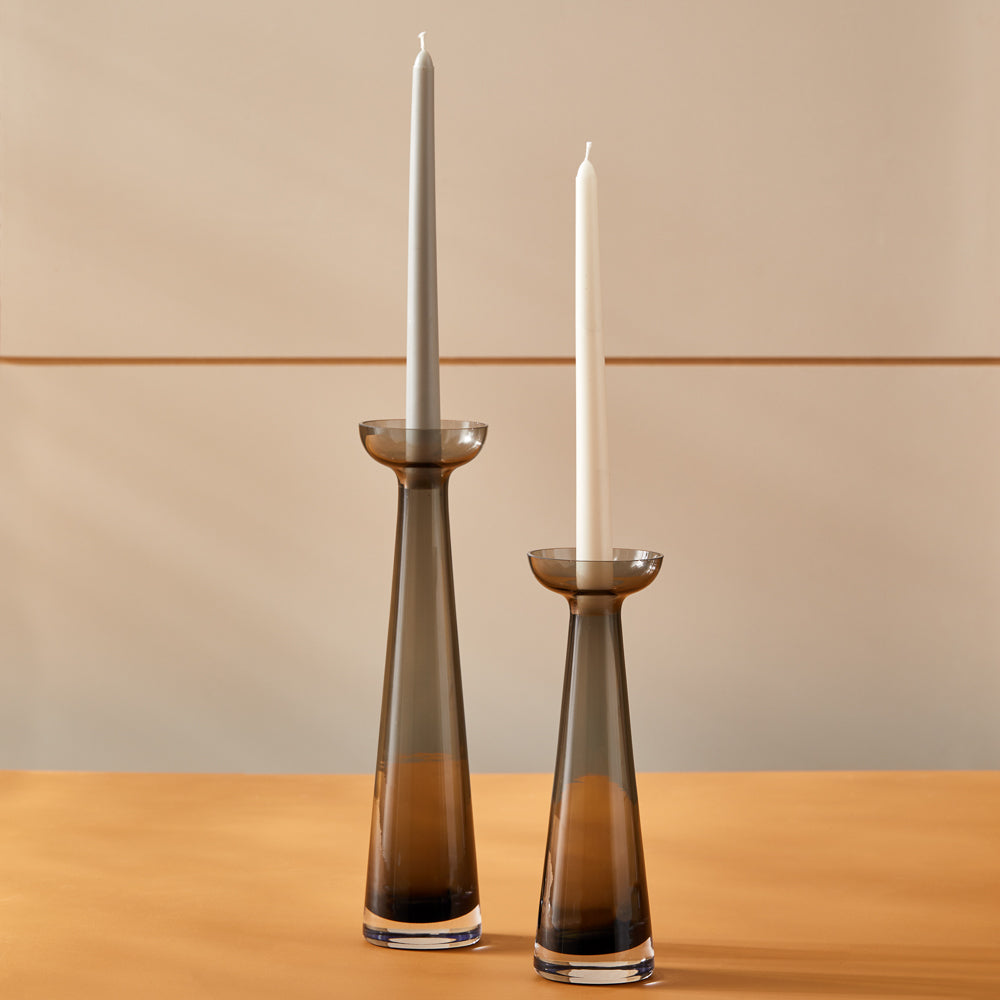 Neale Whitaker Glass Candlestick