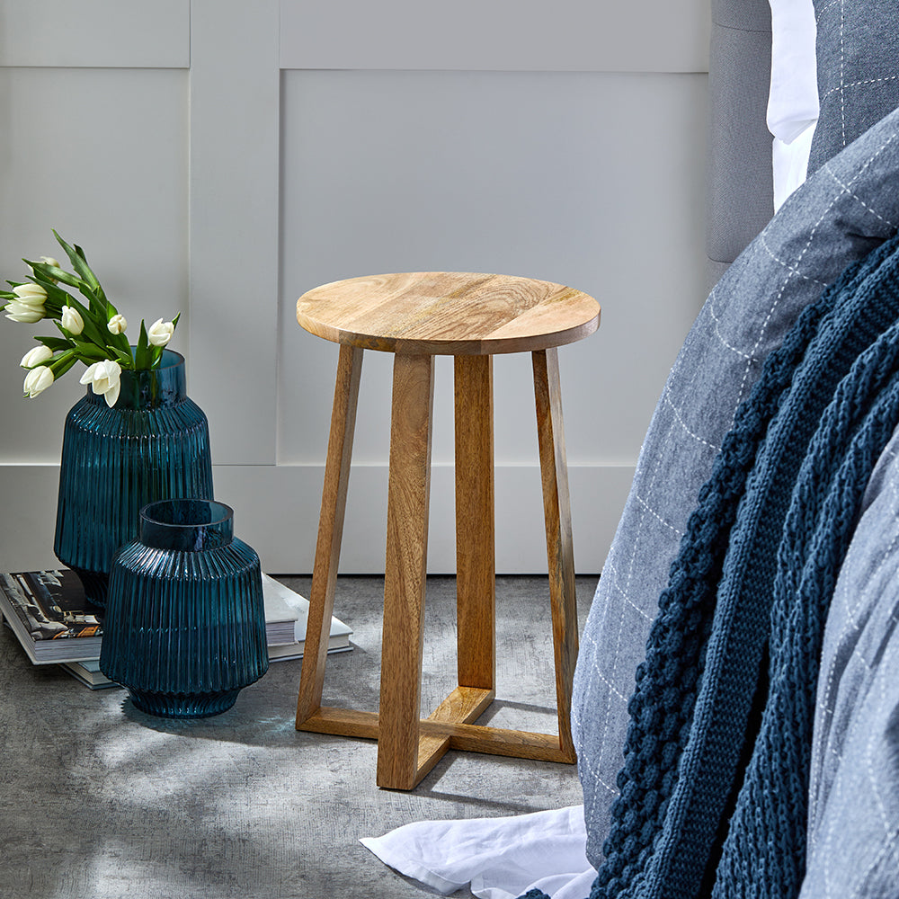 Deborah Hutton Mango Wood Side Table