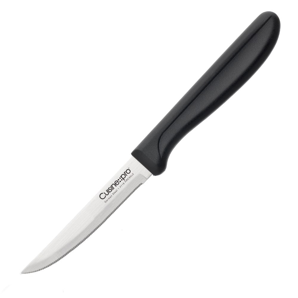 Cuisine::pro Classic Serrated Paring Knife 9cm Black