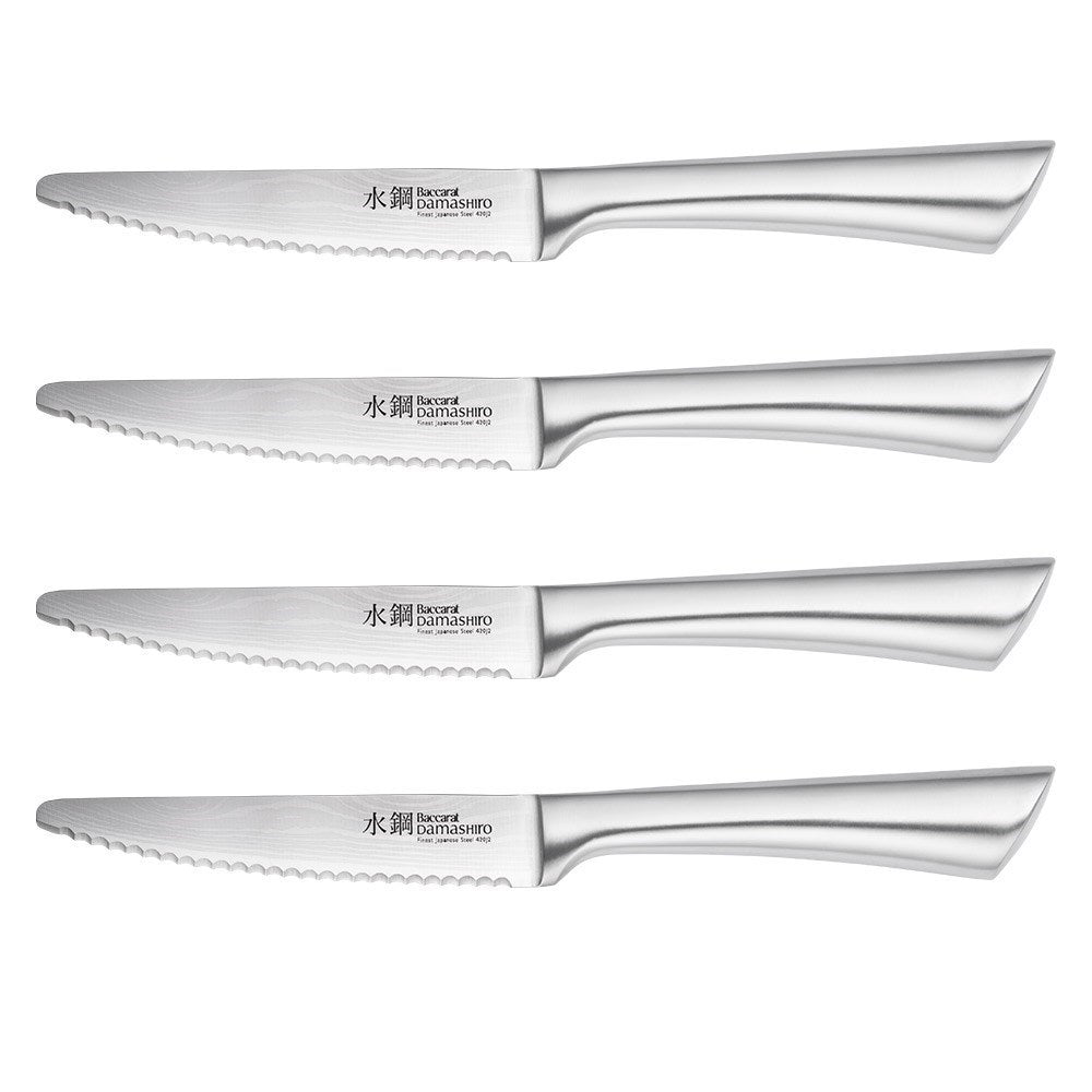 Baccarat Damashiro 4 Piece Steak Knife Set 12.5cm