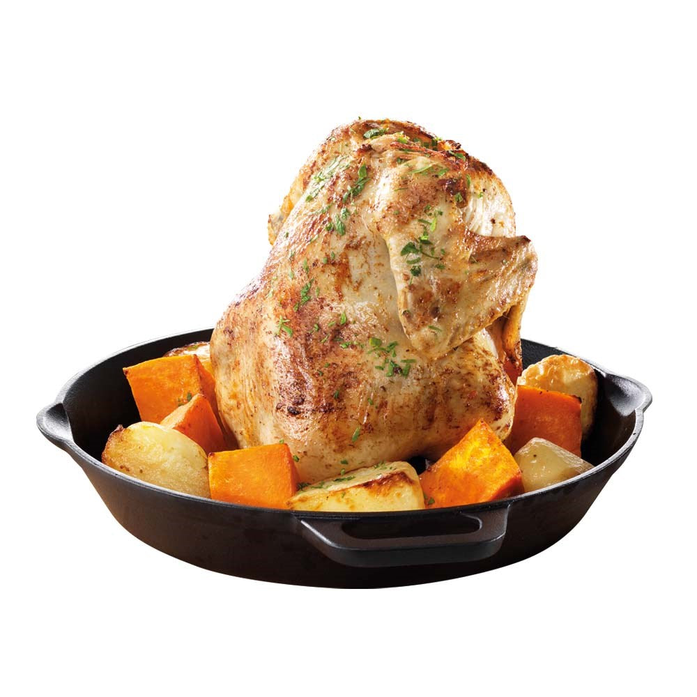 GRYLT Cast Iron Chicken Roaster