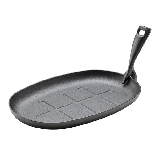 GRYLT Cast Iron Sizzle Pan Black