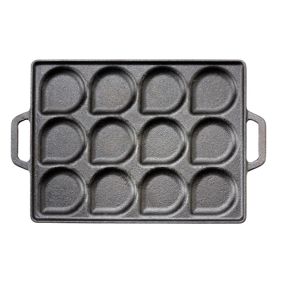 GRYLT Cast Iron Oyster Pan 29cm