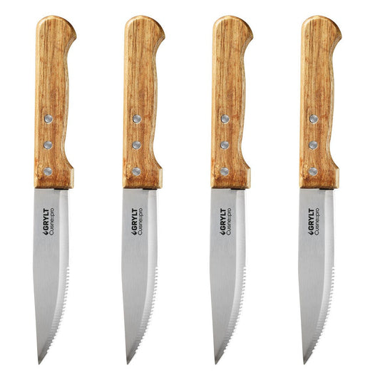 GRYLT Jumbo 4 Piece Steak Knife Set