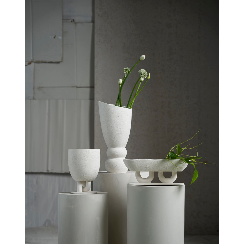 Robert Gordon Origin Mute Vase White