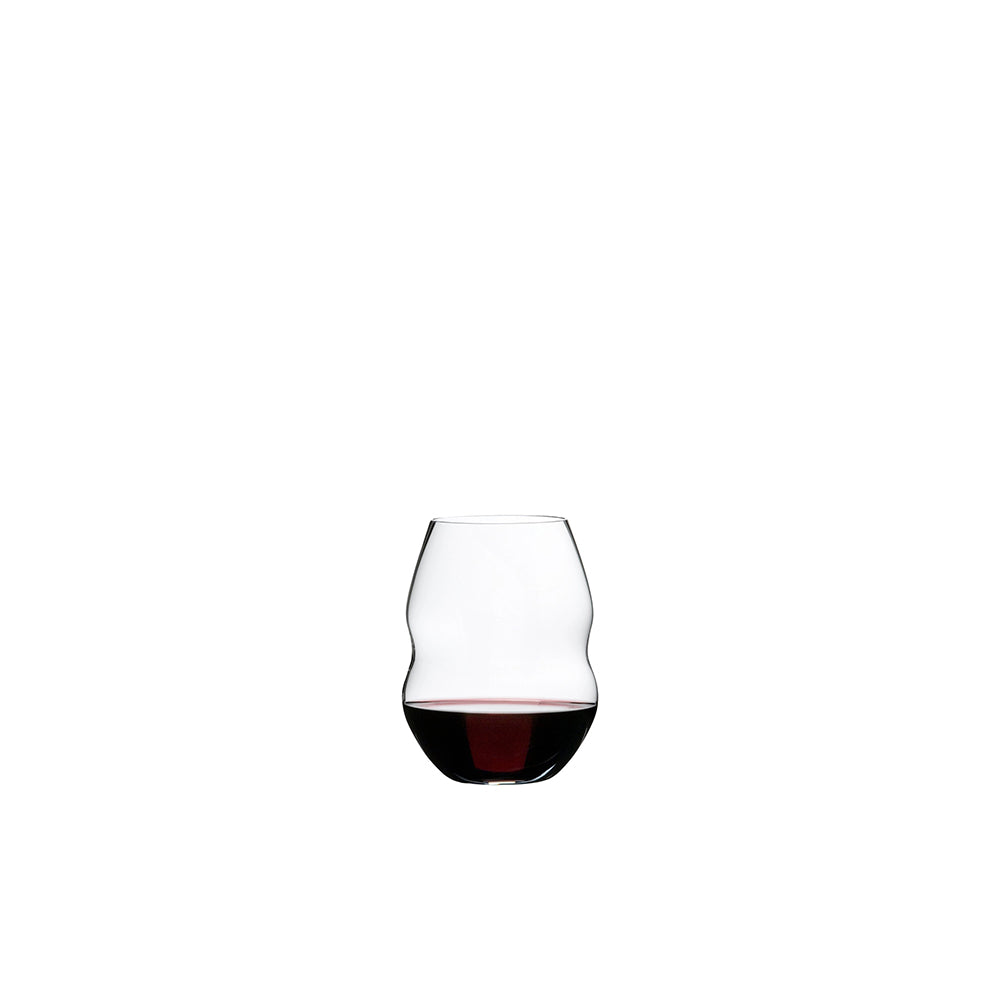 RIEDEL Swirl Set Of 2 Stemless Red Wine Glasses