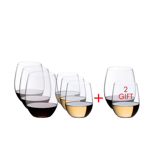 RIEDEL O Series Viognier-Chardonnay Wine Tumbler Pay 6 Get 8