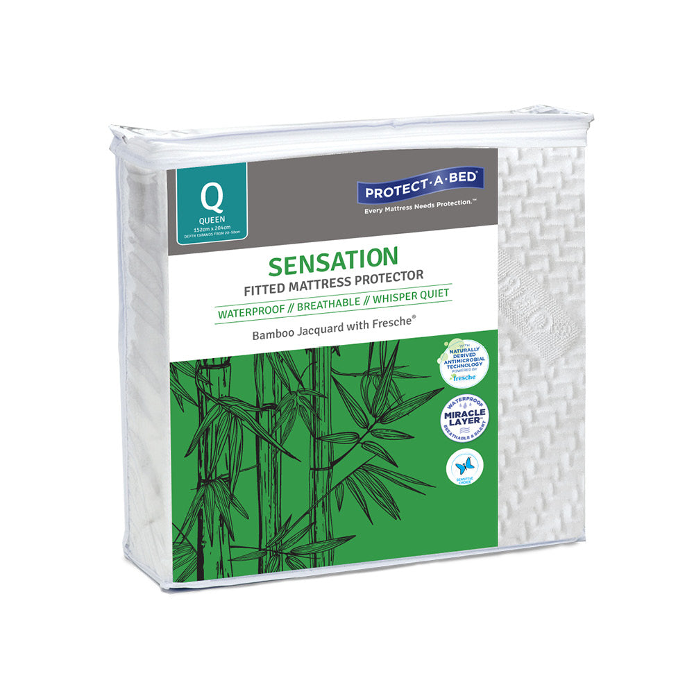 Protect-A-Bed® Sensation Bamboo Mattress Protector