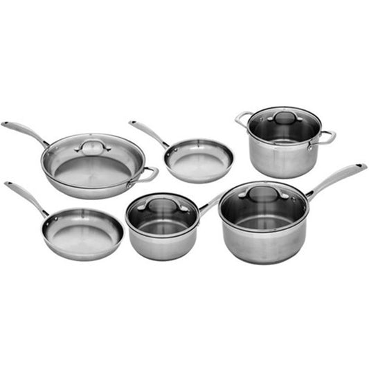 Swiss Diamond Premium Steel Stainless Steel Cookware 6 Piece Set