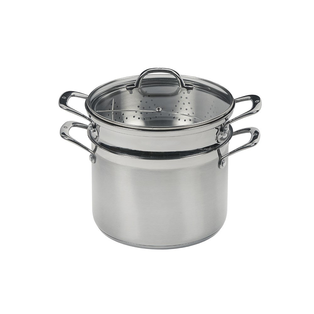 Swiss Diamond Premium Steel Induction 4 Piece Multi Pot Set