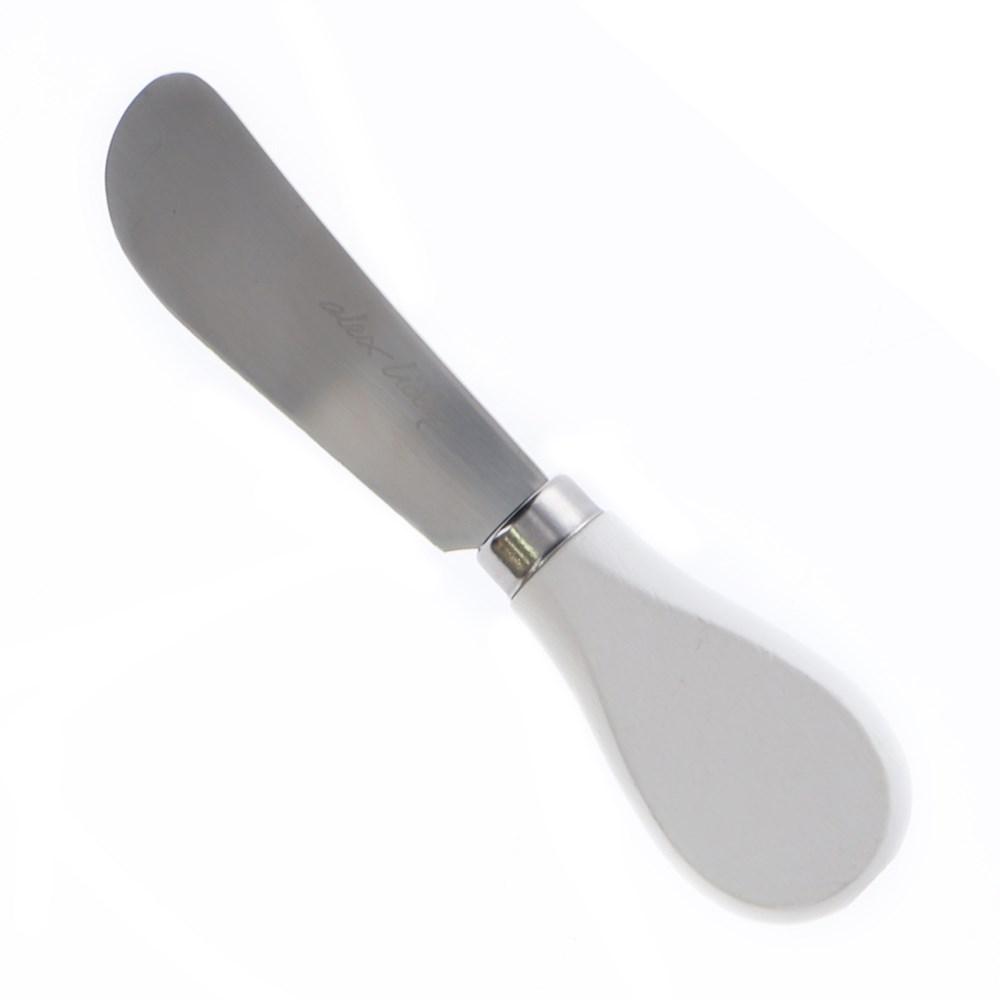 Alex Liddy Slate & Co Pate Knife White