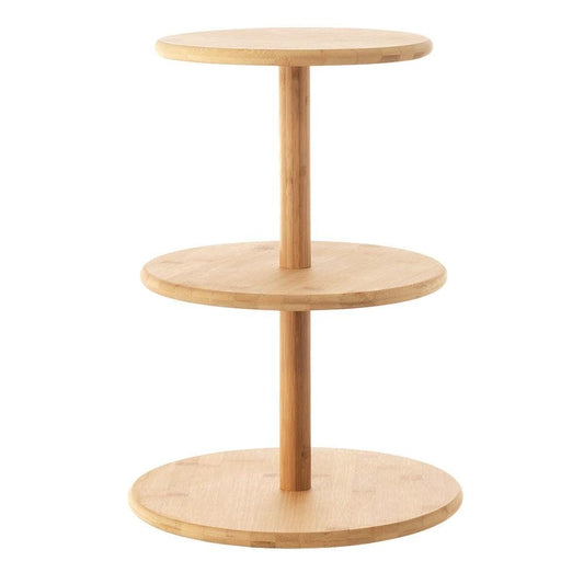 Ambrosia Karira 3 Tier Bamboo Cake Stand